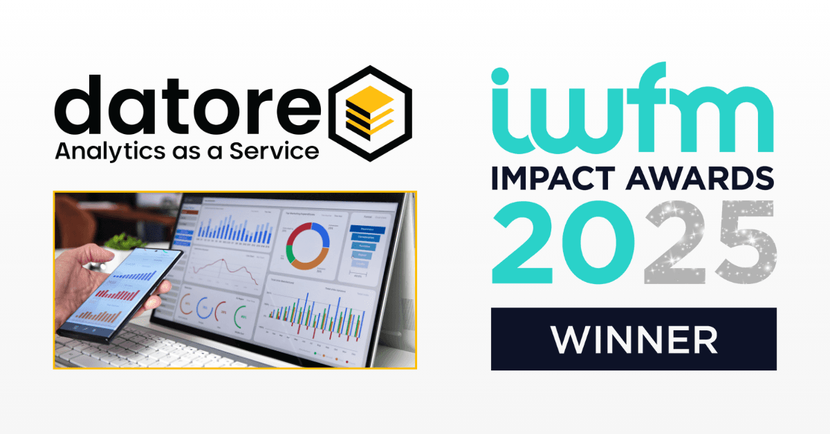 iwfm impact awards datore analytics as a service